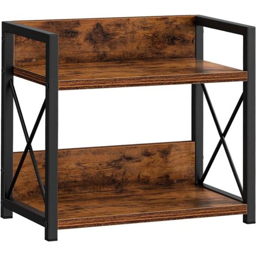 Countertop Shelf Organizer, 2 Tier Kitchen Spice Rack for Countertop